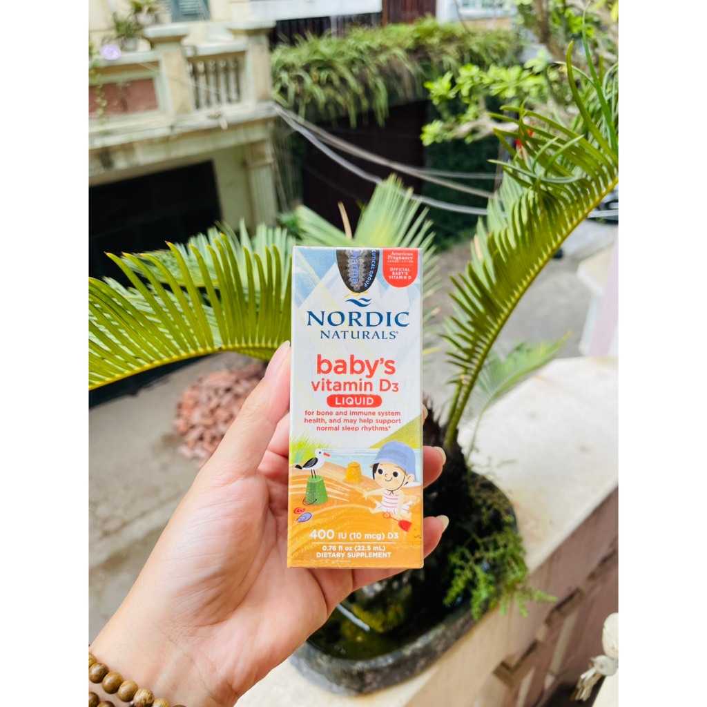 Vitamin D3 400IU NORDIC hàng Mỹ