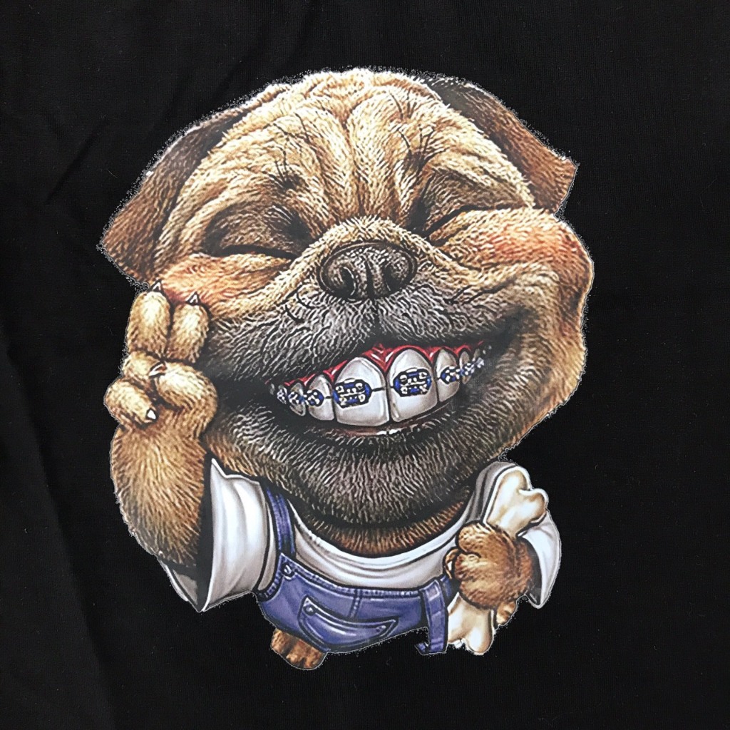 Bộ quần áo nỉ bông dày dặn in hình chó cực xinh cho bé trai bé gái từ 10 đến 29 kg