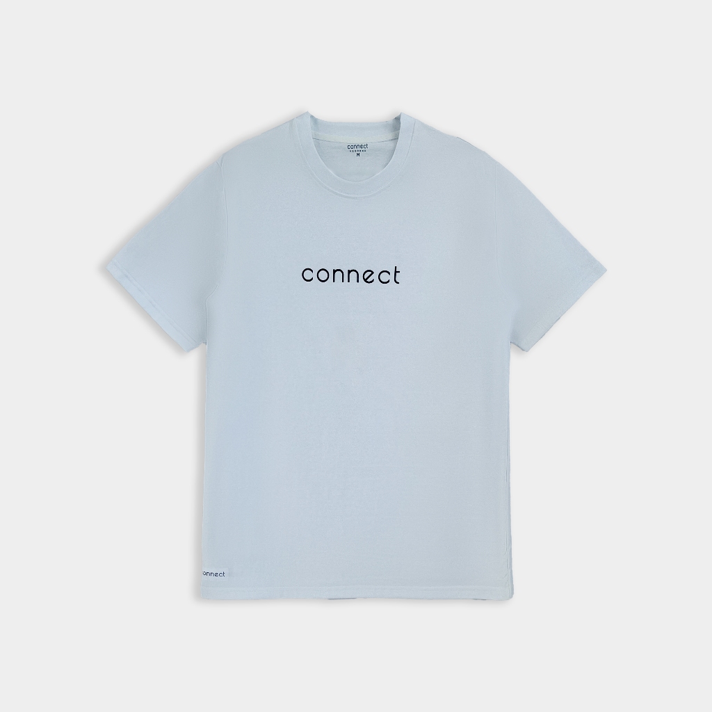 Áo thun nam áo phông nam cotton cổ tròn CONNECT unisex cho nam nữ CONNECT02