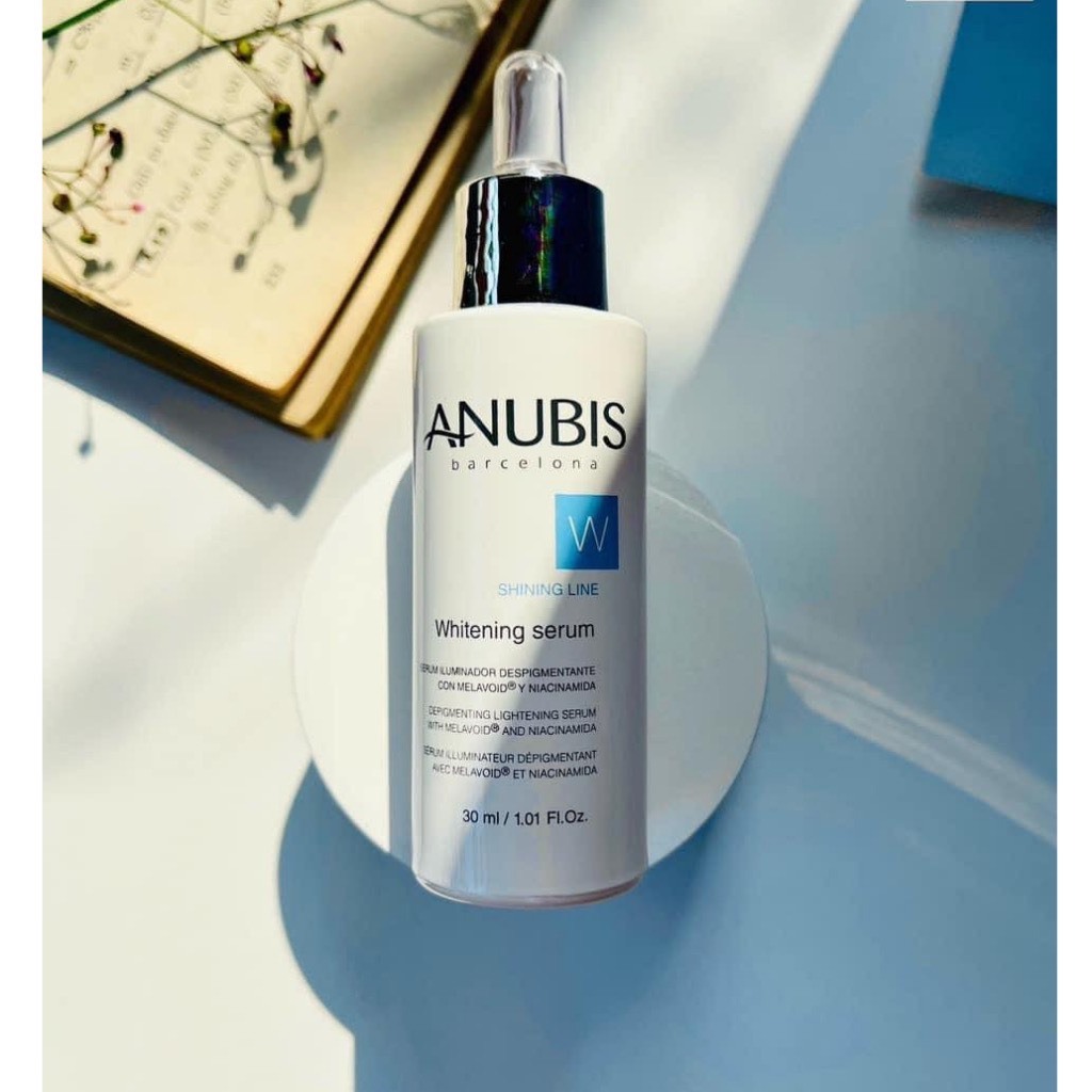 Serum Anubis trắng da SHINING LINE Whitening, Se Lỗ Chân Lông 30ml