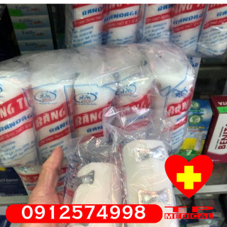 Băng thun cuộn 2 móc 3 móc, băng thun y tế cuộn đông fa