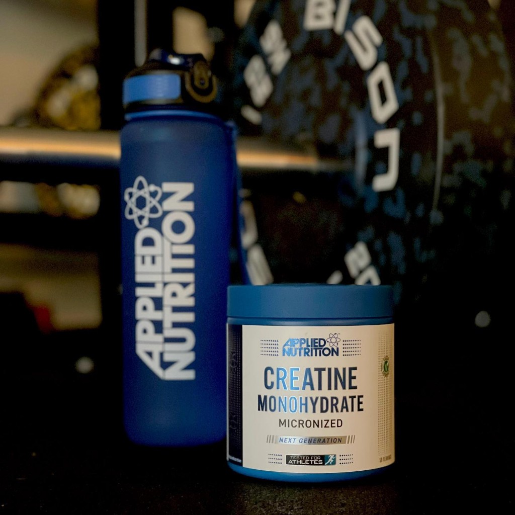 Bột uống Applied Nutrition Creatine Monohydrate Micronized 500g tăng sức mạnh cơ bắp