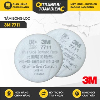10 Tấm bông lọc bụi 3M 7711 lọc bụi mịn tăng hiểu quả lọc cho phin, kết hợp được phin lọc 3310