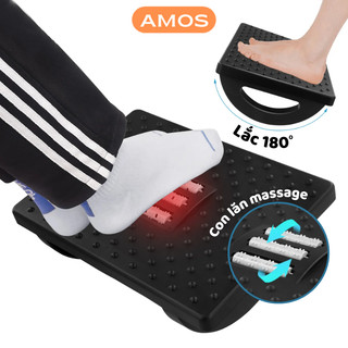 Ghế gác chân massage, Ghế kê chân Công Thái Học cho dân văn phòng, sinh viên, chơi game mát xa thư giãn, giảm stress