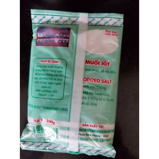 combo 2gói MUỐI I ỐT 200g