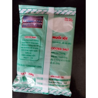 combo 2gói MUỐI I ỐT 200g