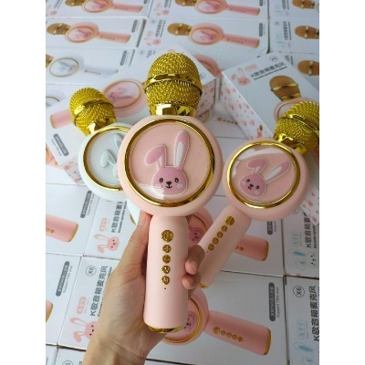 Micro Karaoke Bluetooth SD10 /X6 hút âm tốt, micro không dây hát karaoke, nâng tone, lọc âm, chống nhiễu