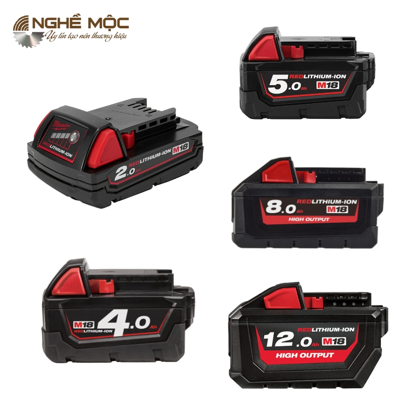 Pin Milwaukee 18v ( Hàng chính hãng )