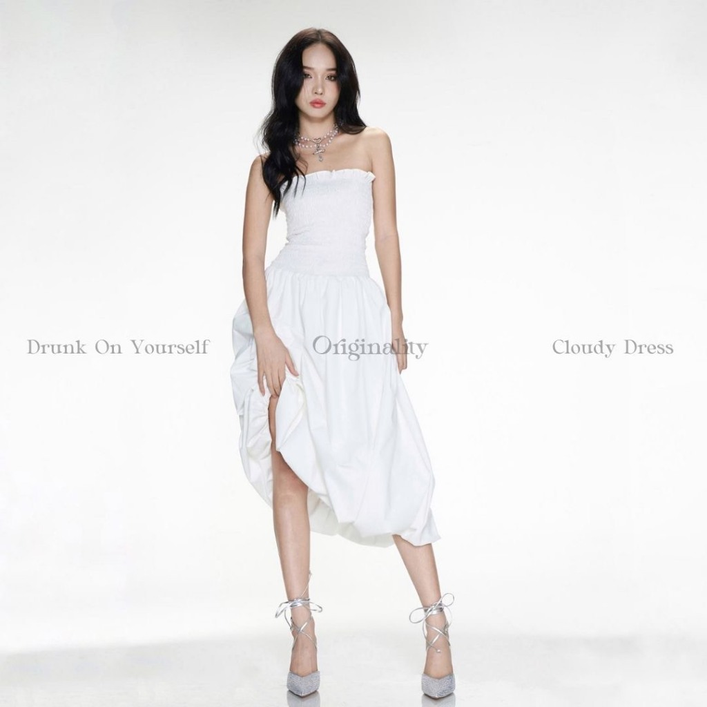 ORIGINALITY -  ĐẦM DÀI SMOCKING DÁNG BÍ - CLOUDY DRESS