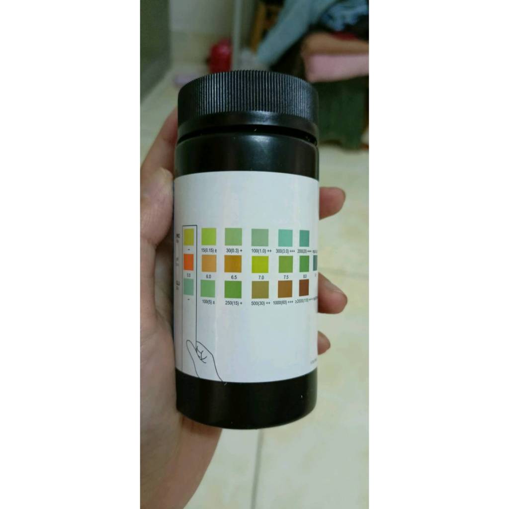 Que thử nước tiểu ACON Mission 3 thông số hộp 100 test