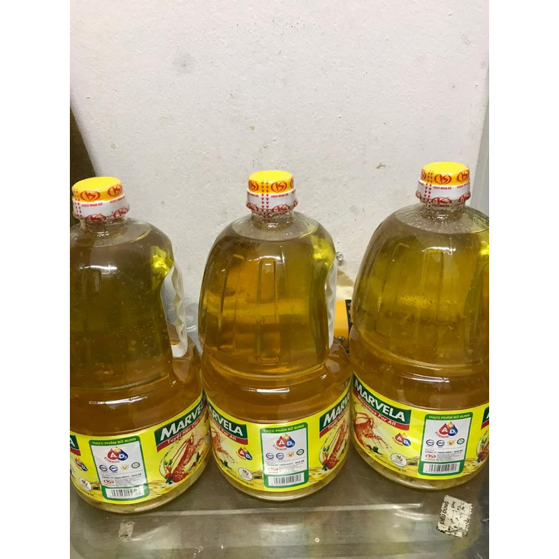Dầu ăn SO Olein Marvela chai 2L
