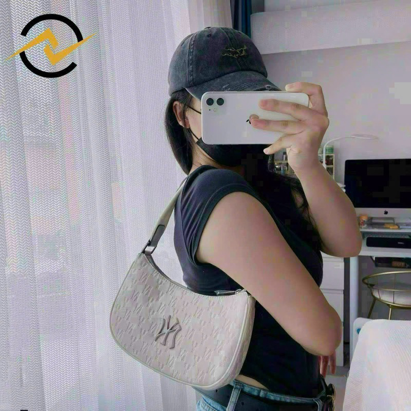 TÚI MLB NY HOBO BAG NỮ KẸP NÁCH CỰC SANG 🔥🔥