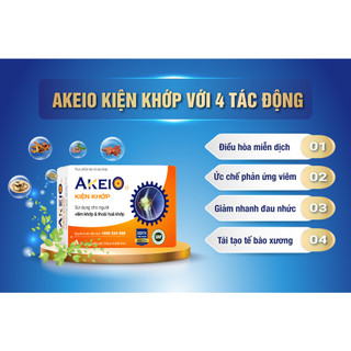 Akeio kiện khớp - viêm khớp, thoái hoá khớp