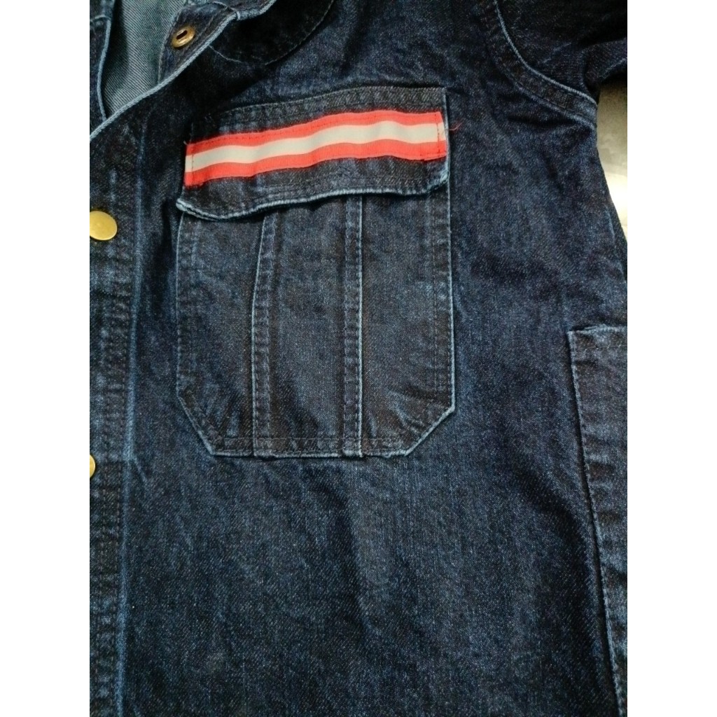 M01 Cúc Bấm Hàng Dày Quần Áo Jean Thợ Hàn Thợ Cơ Khí Phản Quang