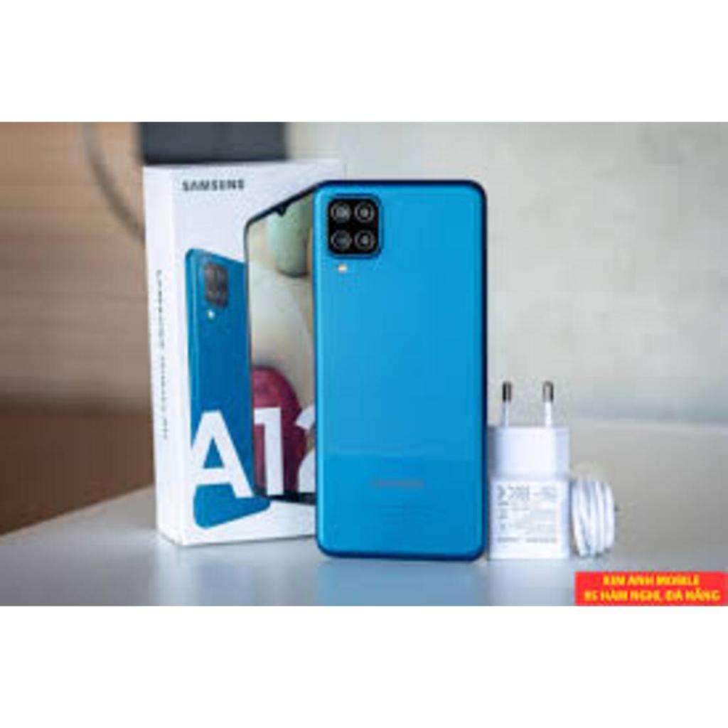 Điện thoại Samsung Galaxy A12 Chính Hãng 2sim ram 6G rom 128G, Cấu hình Cao, cày Game nặng siêu mượt - TNN 01
