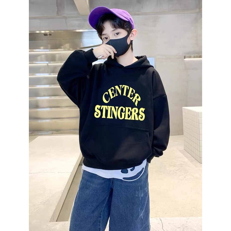 <FREESHIP> Áo Hoodie Nỉ Ngoại Nam Form Rộng Chất Dày Dặn Cực Đẹp Ngầu In STINGERS Khoác Chống Lạnh Nắng Mưa - dt_shop