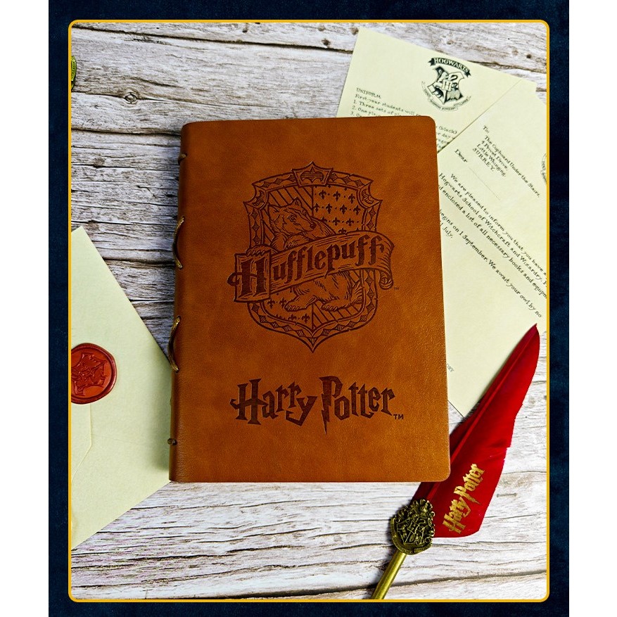 Cá Chép - Sổ tay bìa giả da PU học viện Hogwarts Harry Potter