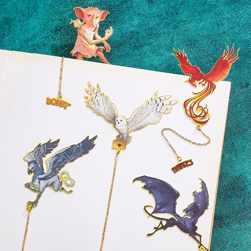 Cá Chép - Bookmark kẹp sách kim loại chủ đề Harry Potter