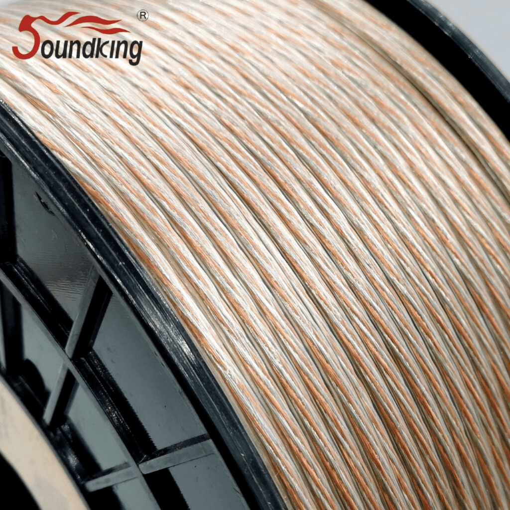 1M Dây Loa Đôi Soundking GB-133 2 x 2,5mm, Lõi Đồng OFC - Dây Tín Hiệu Loa 2 Lõi, 250 Sợi Bền Bỉ - Dây Cáp Loa Lỗi 1-1