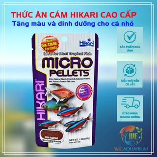 Thức ăn cho cá neon cá thủy sinh Hikari Micro Pellets New 45gram Nhật
