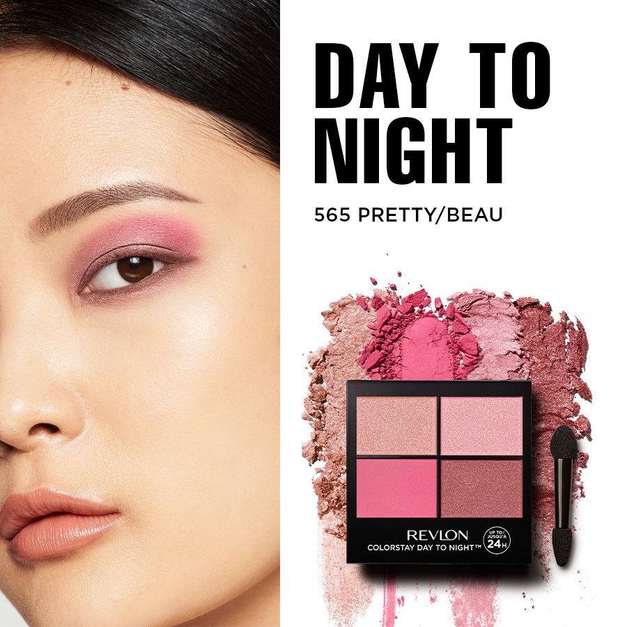 Phấn mắt lâu phai Revlon Colorstay Day to Night EyeShadow Quad 24h