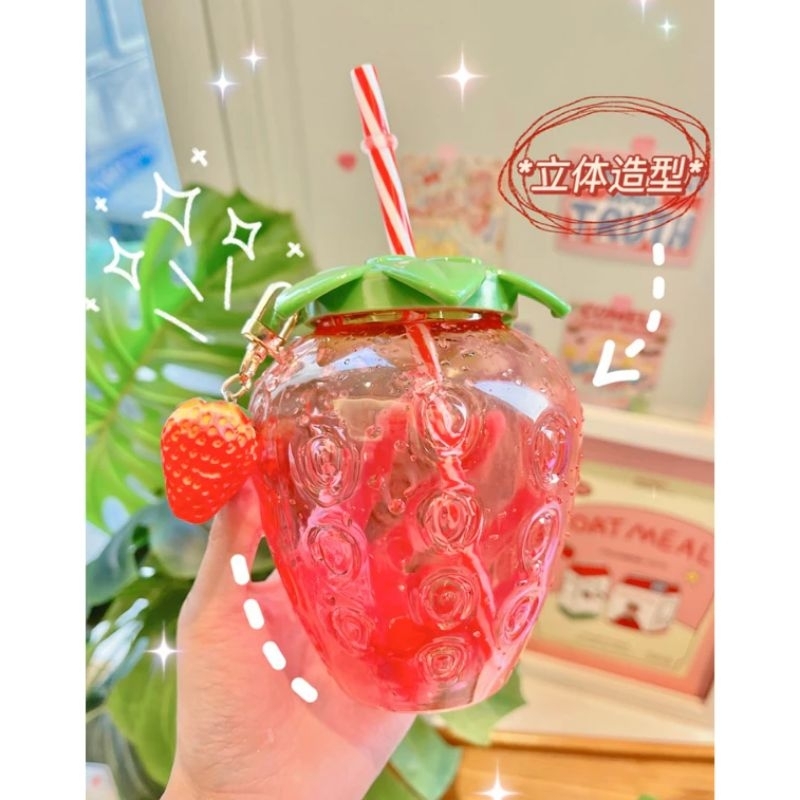 Bình Giữ Nhiệt Siêu CuTe Kèm ống Hút Dung Tích 500ml