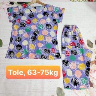[HCM] (63-75kg) Đồ bộ bigsize LỬNG tole/lanh. DRAP GÔI CODIPA.