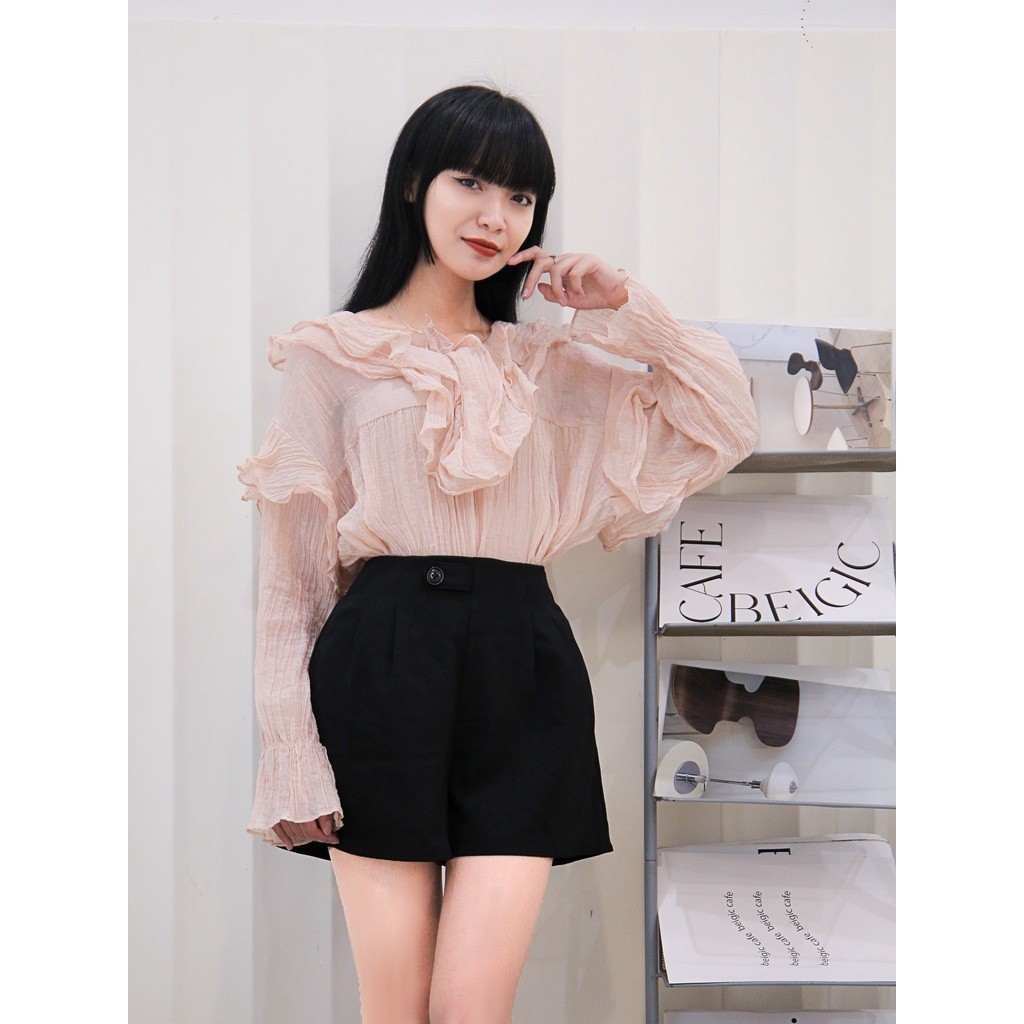 Quần short nữ cạp liền cúc gài siêu Hot - SP