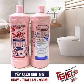 Nước Tẩy Rửa Toilet Okay Thái Lan 960ml, Nước lau gạch đa năng cao cấp Sifa 1200ml