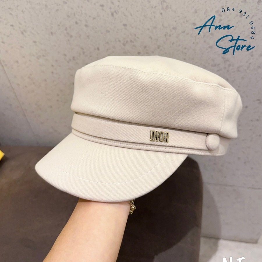Mũ Kepi dạ thời trang cao cấp, phom dáng chuẩn đẹp, màu sắc trang nhã, dễ dàng phối đồ, mẫu mới 2023