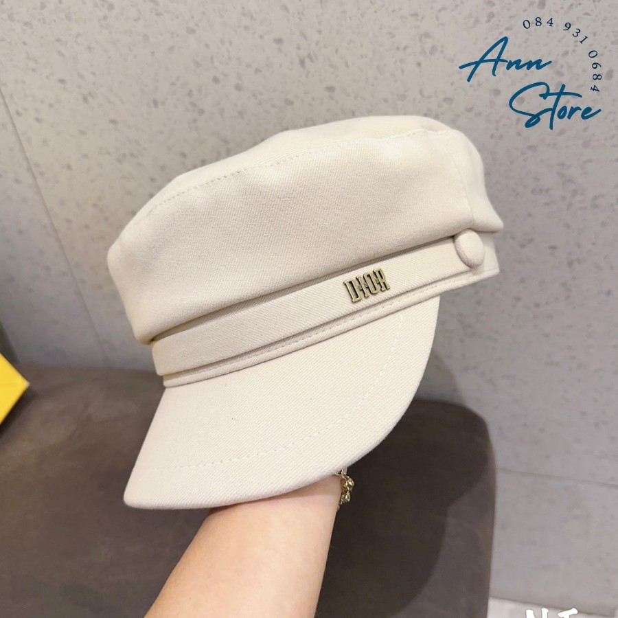 Mũ Kepi dạ thời trang cao cấp, phom dáng chuẩn đẹp, màu sắc trang nhã, dễ dàng phối đồ, mẫu mới 2023