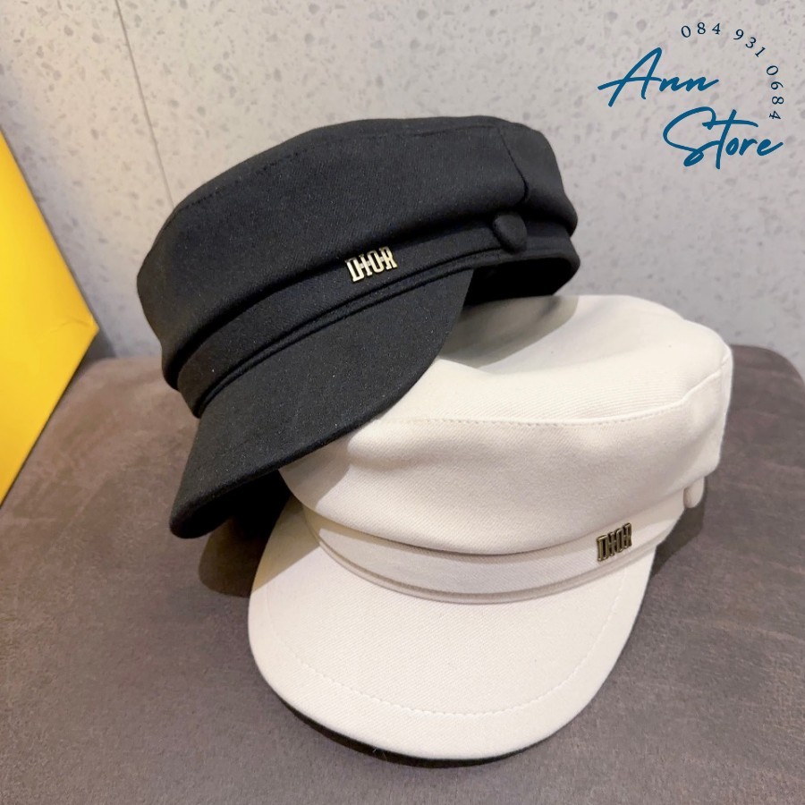 Mũ Kepi dạ thời trang cao cấp, phom dáng chuẩn đẹp, màu sắc trang nhã, dễ dàng phối đồ, mẫu mới 2023