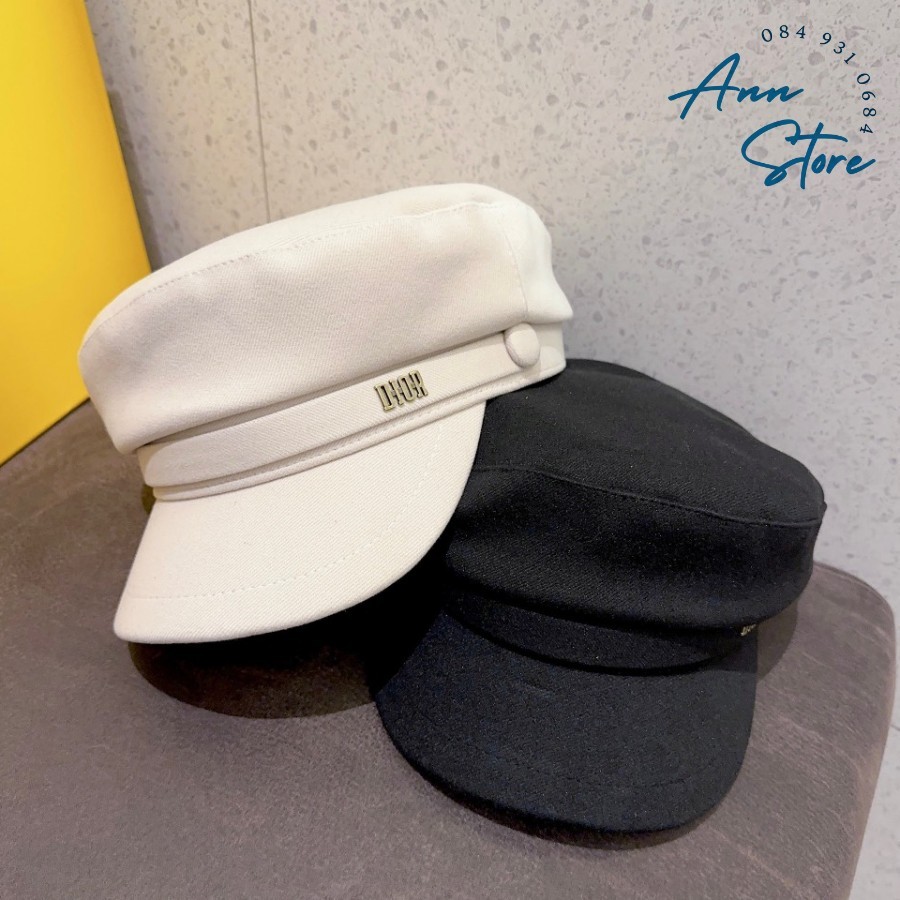 Mũ Kepi dạ thời trang cao cấp, phom dáng chuẩn đẹp, màu sắc trang nhã, dễ dàng phối đồ, mẫu mới 2023