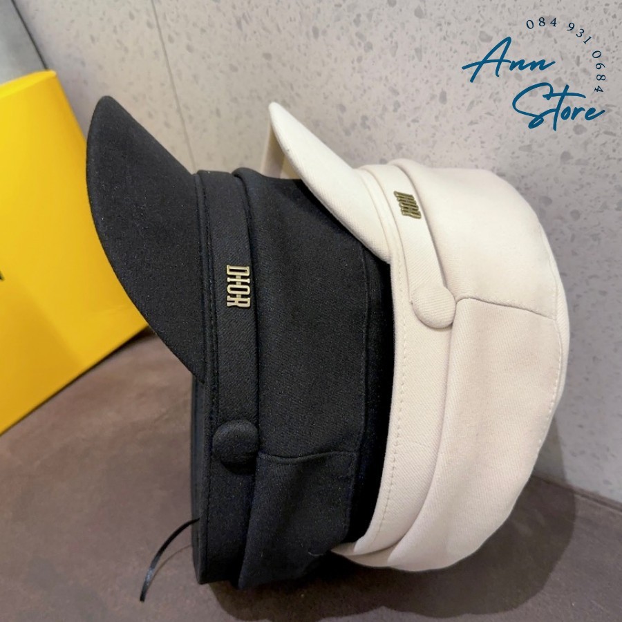 Mũ Kepi dạ thời trang cao cấp, phom dáng chuẩn đẹp, màu sắc trang nhã, dễ dàng phối đồ, mẫu mới 2023