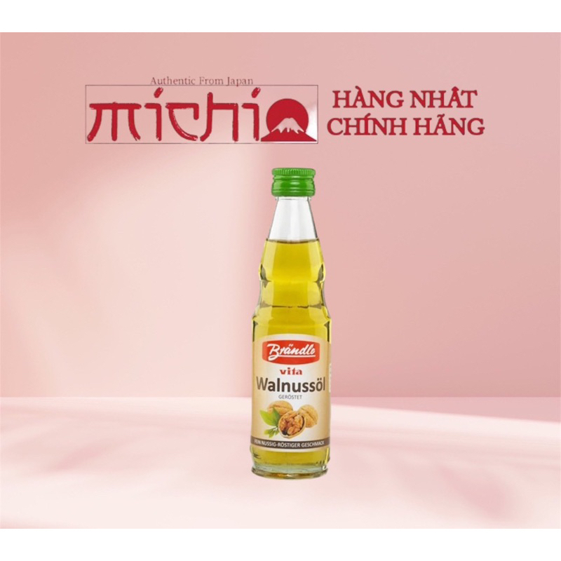 Dầu Óc Chó Nguyên Chất Brandle Vita Walnussol 100ml Đức