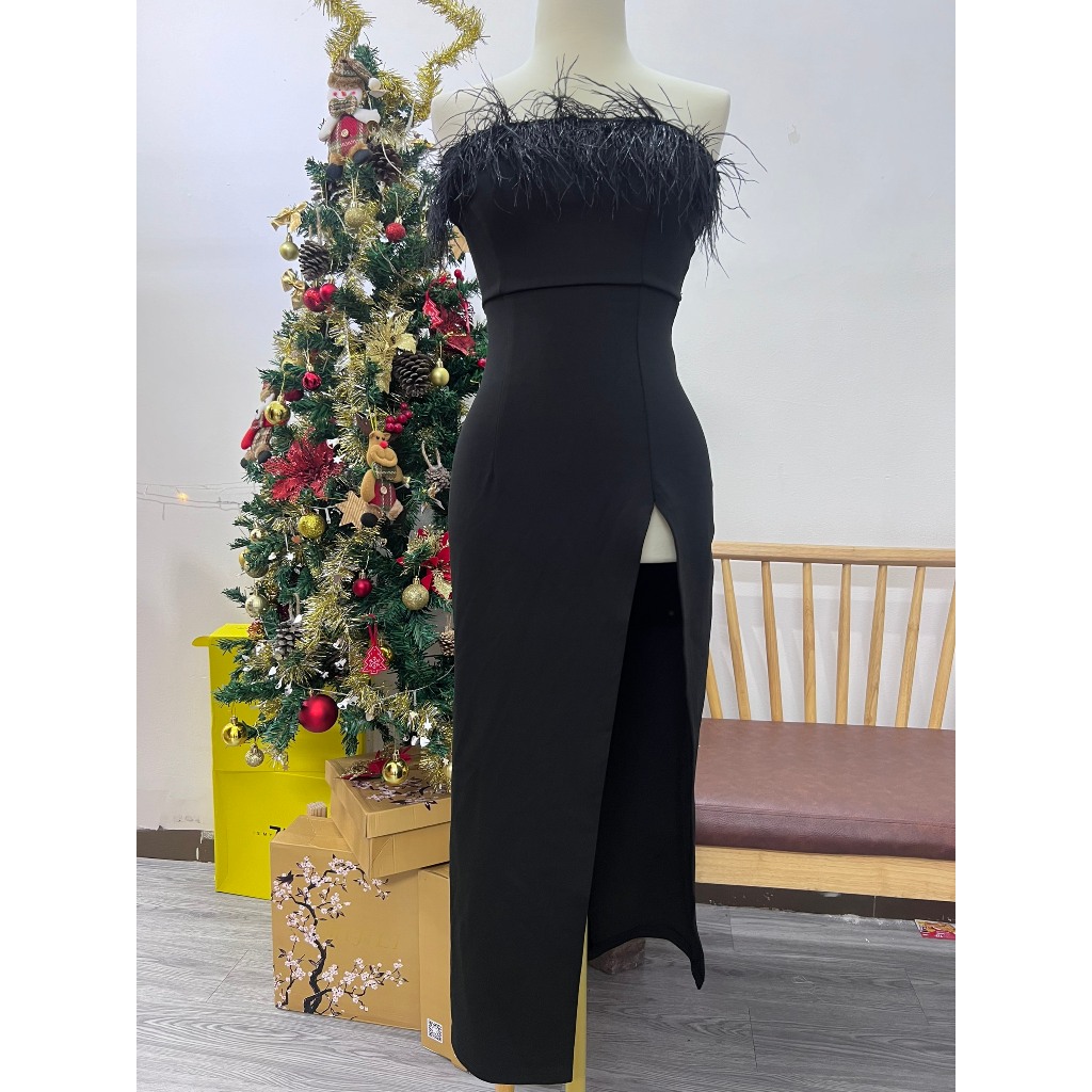 Đầm ống lông vũ Mai Phuong Bui - S/M