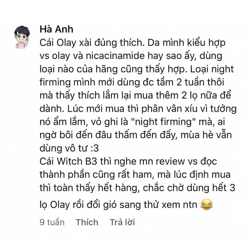 Set dưỡng trắng Olay 7in1 bản UK - Kem Olay ngày đêm