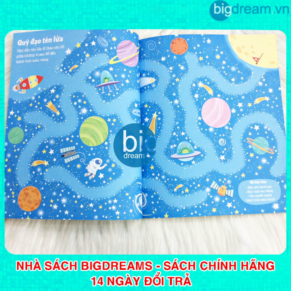 Sách - Mê Cung Phát Triển Tư Duy - Rèn luyện khả năng tập trung, phát triển thị giác và trí thông minh cho bé