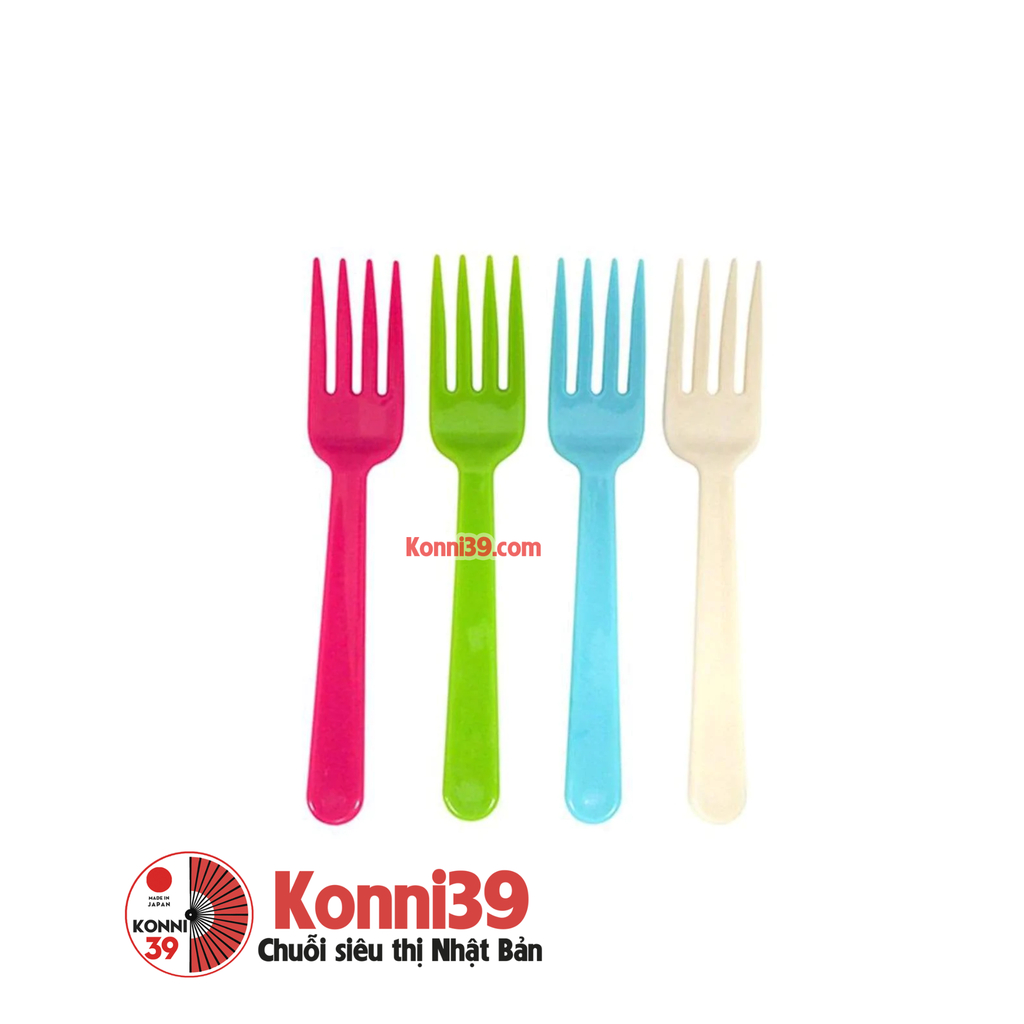 Set 8 dĩa nhựa picnic Yamada 4 màu, hàng nội địa Nhật Bản - 4965534887007