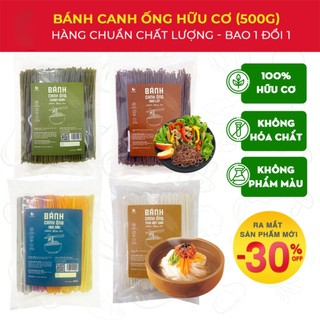 Bánh canh ống gạo lứt tinh bột gạo hữu cơ 500g
