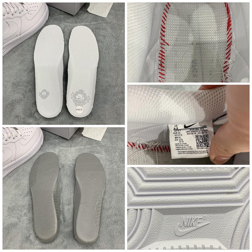 Giày_Nike AF1 Nam Nữ, Giày AF1 Air Force 1 Hàng Cao Cấp Full Box Bill + Qùa Tặng