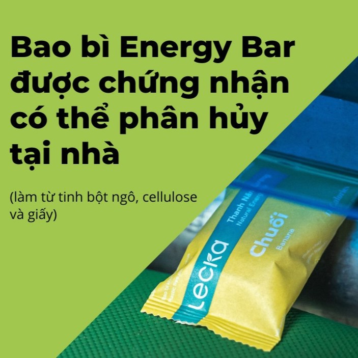 Thanh năng lượng Lecka Energy Bar 40g - Đủ vị
