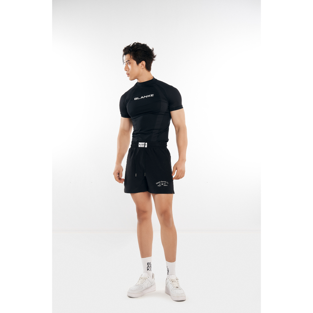 BLANKESPACE Áo Thun WHITIST/ BLACKEST Body Tee Nam Nữ Unisex Vải 4 chiều poly