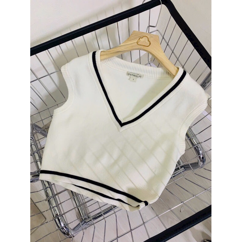 Áo gile len O’STIN STUDIO