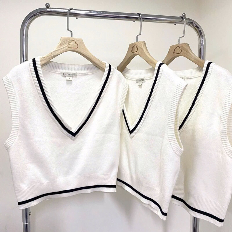 Áo gile len O’STIN STUDIO