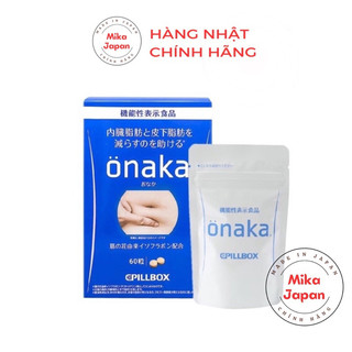 Viên uống giảm mỡ bụng Onaka 60 viên Nhật Bản