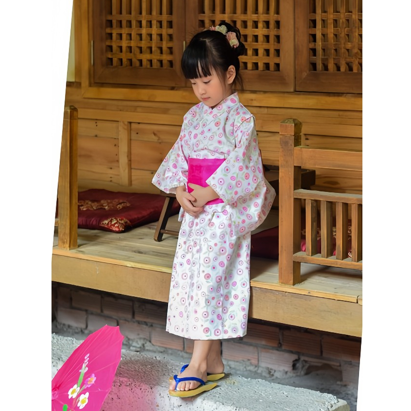 Kimono Trẻ Em Cách Tân Phong Cách Nhật Bản