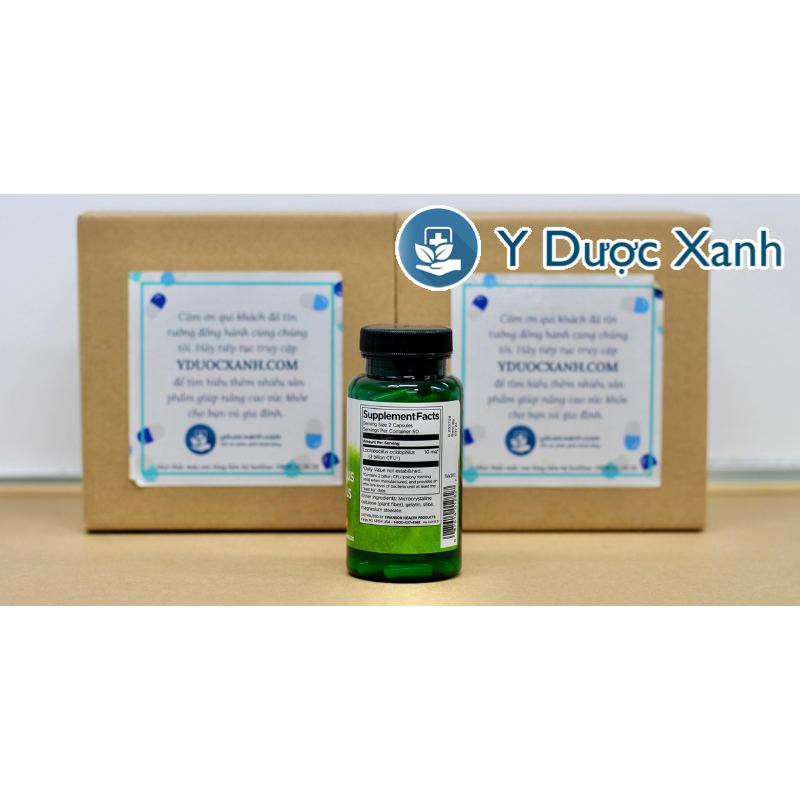 SWANSON LACTOBACILLUS ACIDOPHILUS, 100 viên, Hỗ trợ hệ tiêu hóa cho người lớn