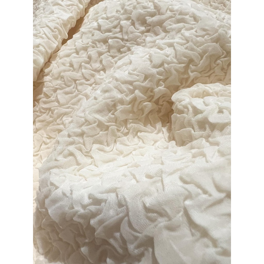 Đầm ngắn nữ tùng A tay con dập nhún