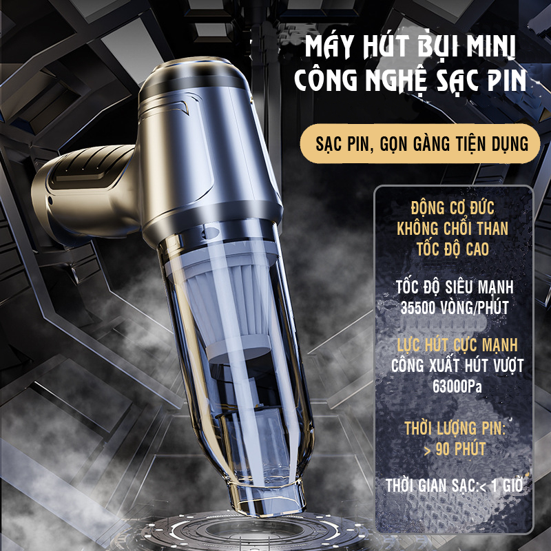 Máy Hút Bụi Cầm tay Mini Cao Cấp SUITU ST-6645 PRO , Hàng Chuẩn Chính Hãng | BigBuy360 - bigbuy360.vn